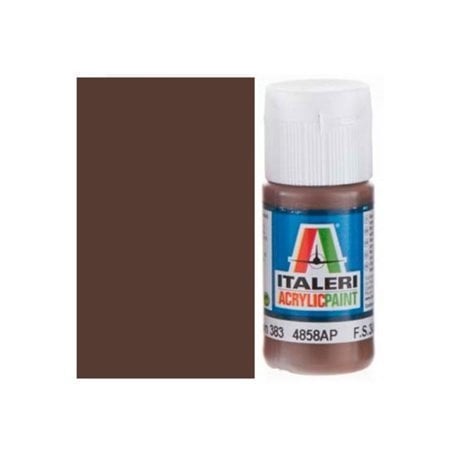 4858 ap flat Flat Brown 383  fs.30051  20ml.