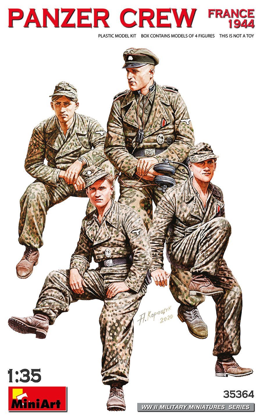 1/35 PANZER CREW FRANCE 1944