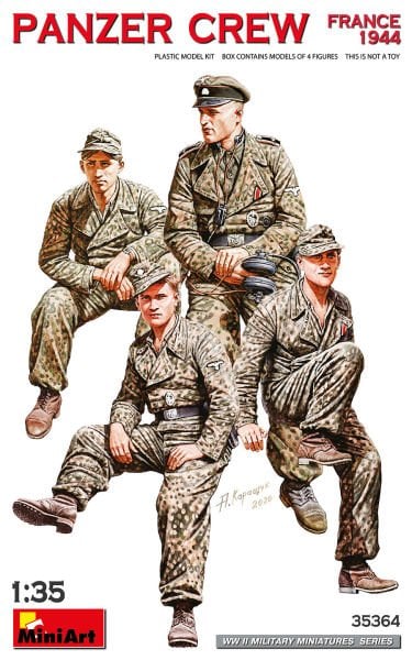 1/35 PANZER CREW FRANCE 1944