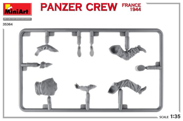 1/35 PANZER CREW FRANCE 1944