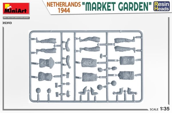 1/35 (MARKET GARDEN) NETHERLANDS 1944  'RESIN HEADS'