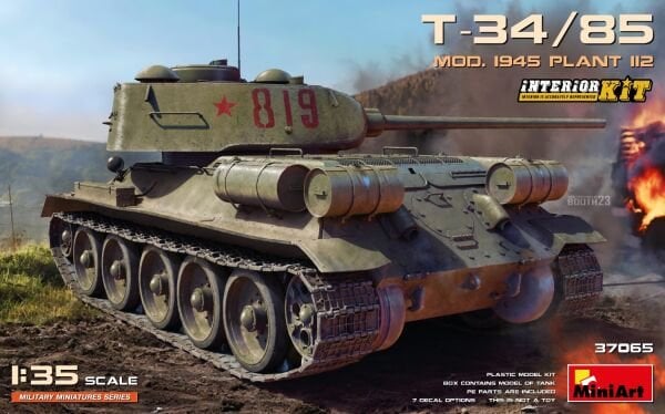 1/35 T-34/85 MOD. 1945. PLANT 112. INTERIOR KIT