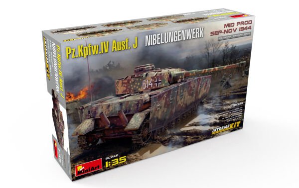 1/35 Pz.Kpfw.IV Ausf. J Nibelungenwerk. MID PROD. SEP-NOV 1944 INTERIOR KIT