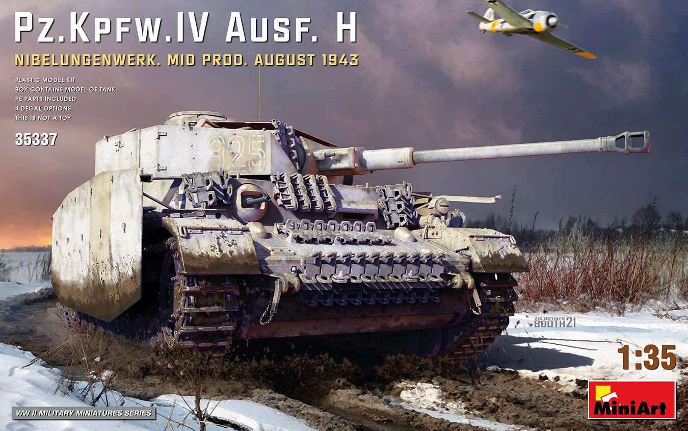 1/35 Pz.Kpfw.IV Ausf. H NIBELUNGENWERK. MID PROD. AUGUST 1943