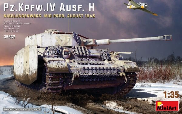 1/35 Pz.Kpfw.IV Ausf. H NIBELUNGENWERK. MID PROD. AUGUST 1943