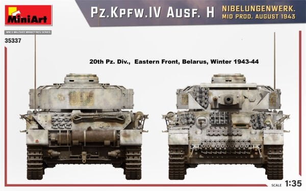 1/35 Pz.Kpfw.IV Ausf. H NIBELUNGENWERK. MID PROD. AUGUST 1943