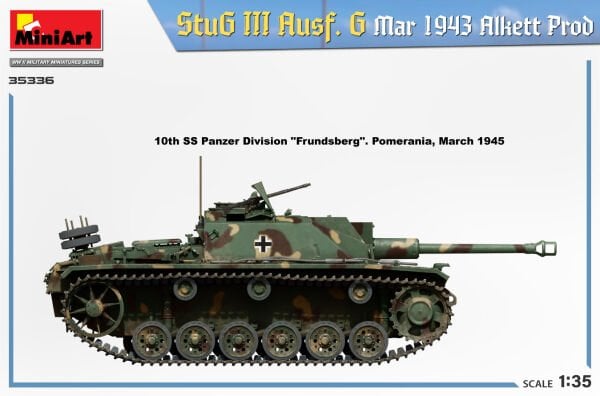 1/35 StuG III Ausf. G March 1943 Alkett Prod