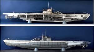 1/48 DKM U-Boat Type VIIC U-552