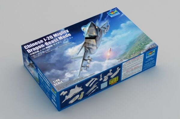 1/48 Chinese J-20 Mighty Dragon-Beast Mode