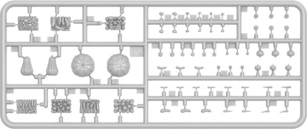 1/35 MARKET CHART WITH VEGETABLES