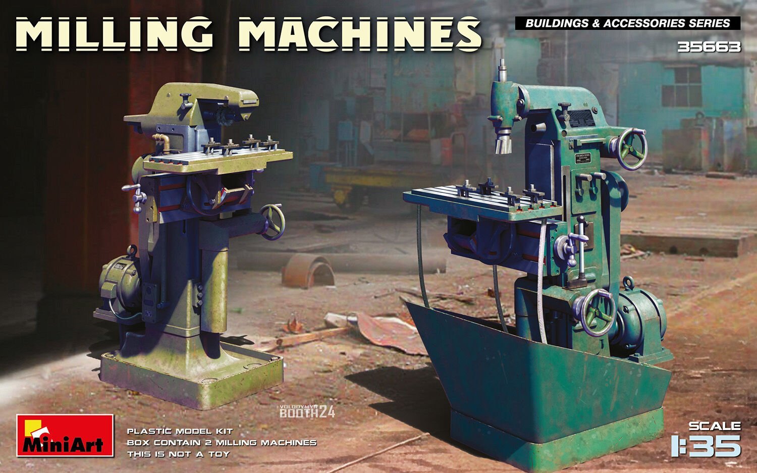 1/35 MILLING MACHINES (Freze Makinesi)