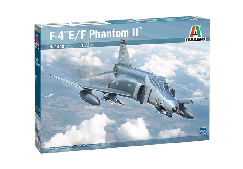 1/72   ITALERI F-4E/F PHANTOM II