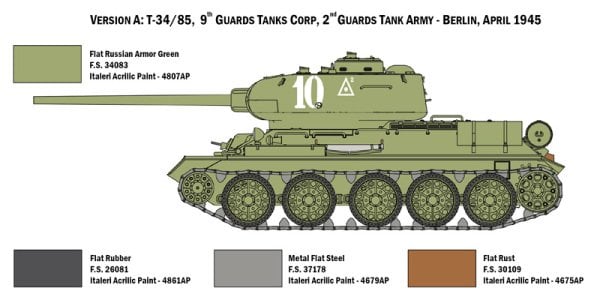 1/35     T34/85 Zavod 183 Mod. 1944