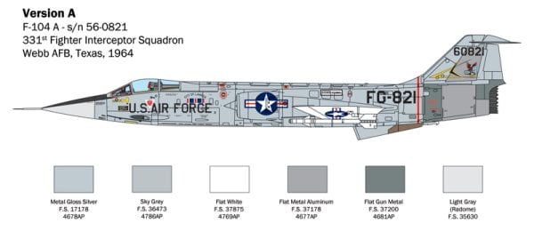 1/32  F-104 STARFIGHTER A/C