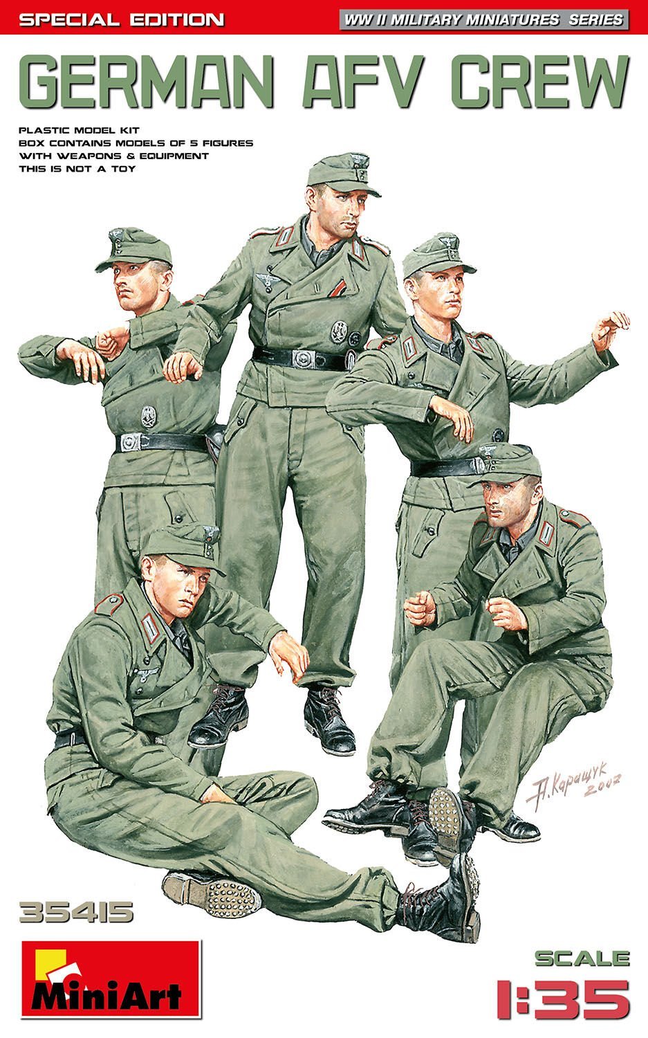 1/35 GERMAN AFV CREW