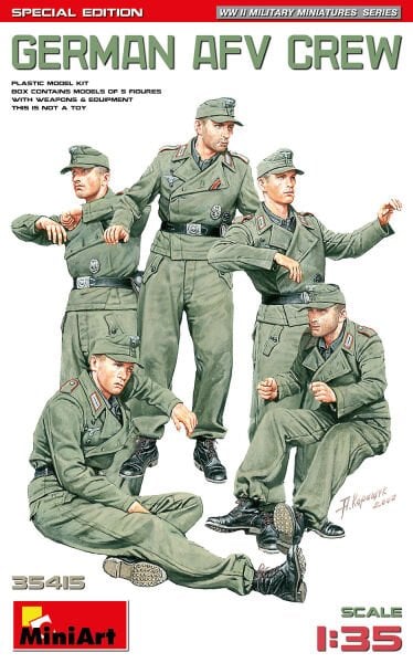1/35 GERMAN AFV CREW