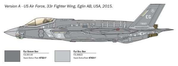 1/72     F-35 A LIGHTNING II CTOL version