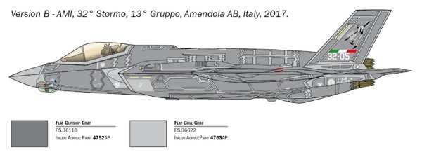 1/72     F-35 A LIGHTNING II CTOL version