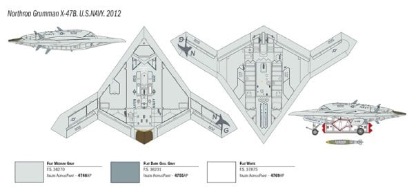 1/72   X-47B