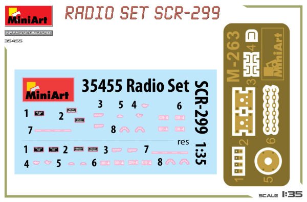 1/35 U.S. RADIO SET SCR-299