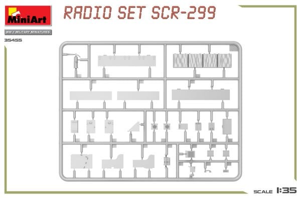 1/35 U.S. RADIO SET SCR-299