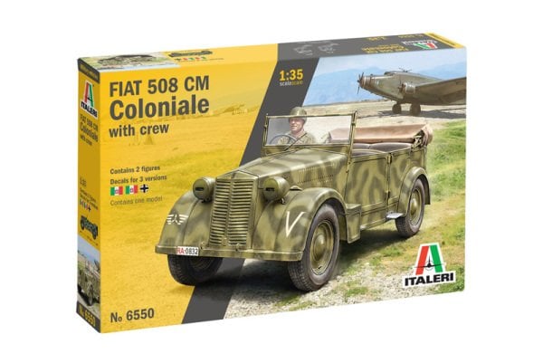 1/35   Fiat 508 CM Coloniale with Crew