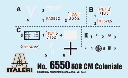 1/35   Fiat 508 CM Coloniale with Crew
