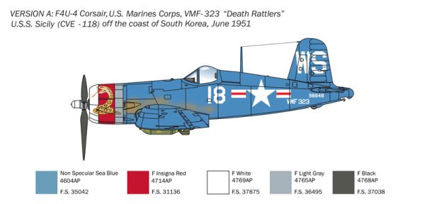 1/72  F4U-4 Corsair - Korean War