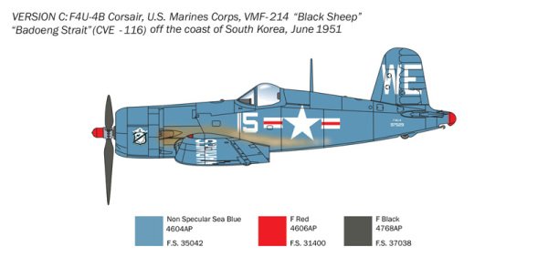 1/72  F4U-4 Corsair - Korean War