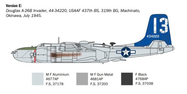 1/72 A-26 B INVADER