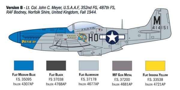 1/72 P-51 D MUASTANG ACES