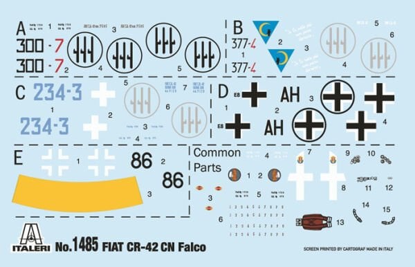 1/72 FIAT CR.42 CN ''Falco'' Night Fighter