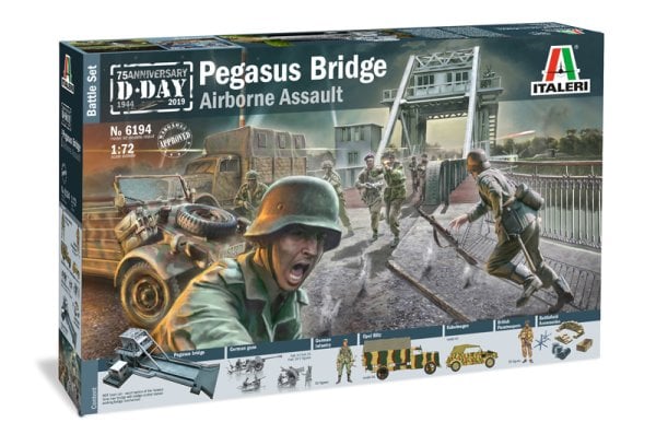 1/72  PEGASUS BRIDGE - D.Day 75°Ann.1944-2019 - BATTLE SET