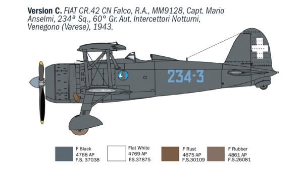 1/72 FIAT CR.42 CN ''Falco'' Night Fighter