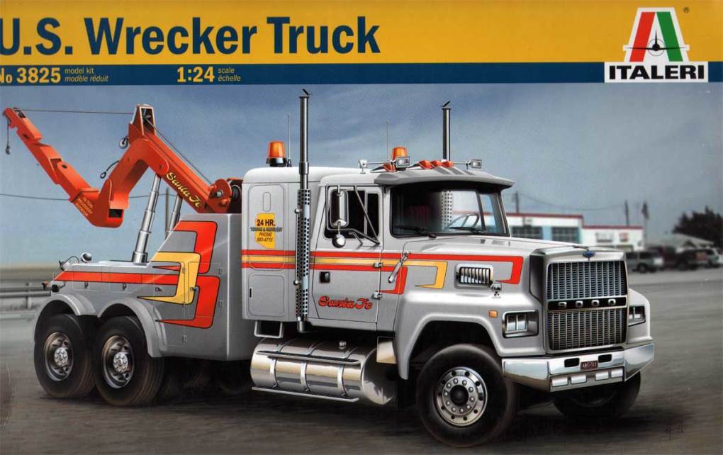 1/24 US WRECKER TRUCK