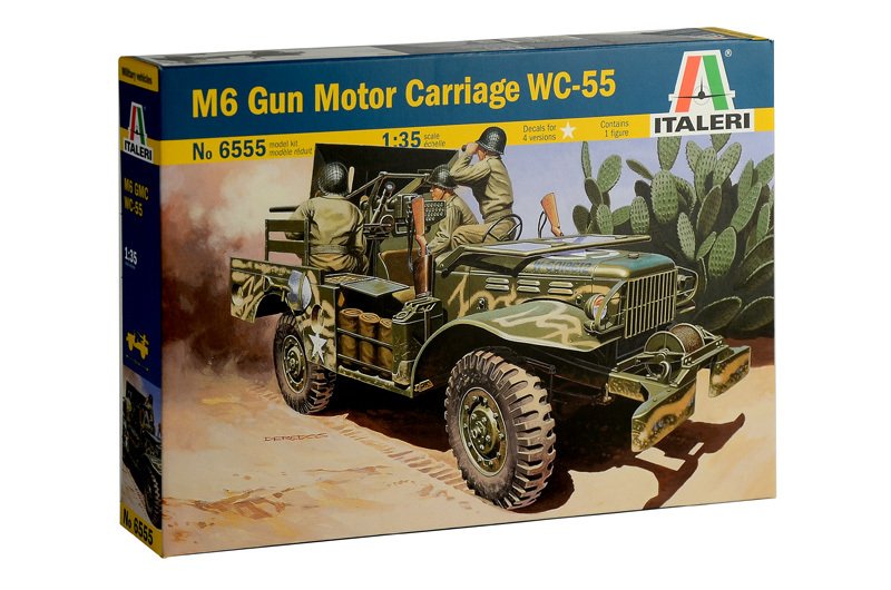 1/35  M6 GUN MOTOR CARRIAGE WC-55