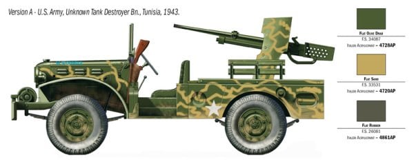 1/35  M6 GUN MOTOR CARRIAGE WC-55