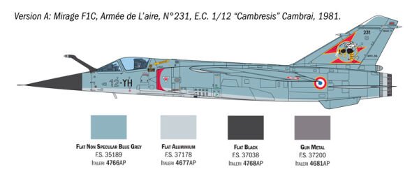 1/48 MIRAGE F1 C/CR