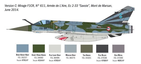 1/48 MIRAGE F1 C/CR
