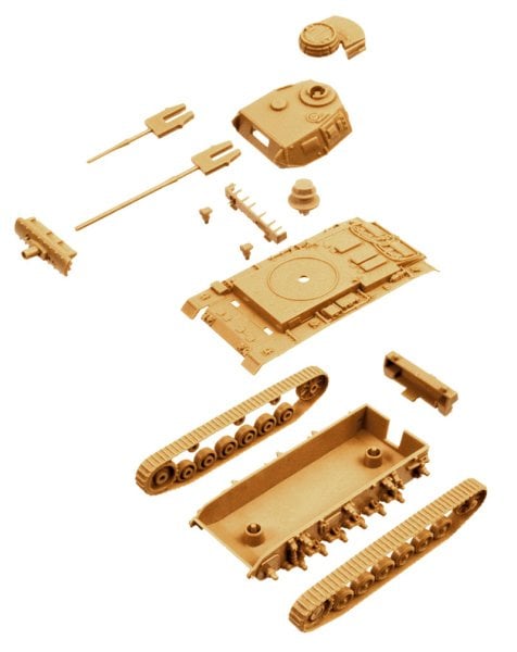 1/72  PZ. KPFW. III - FAST ASSEMBLY