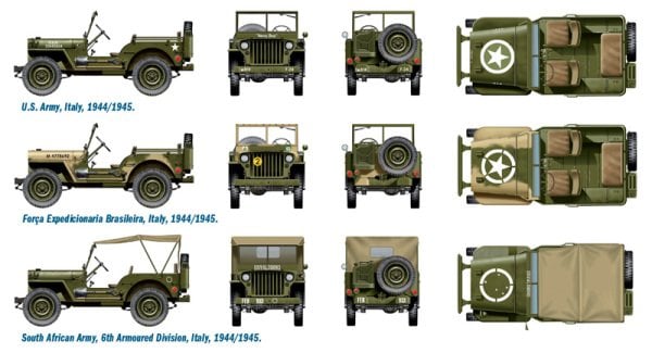 WILLYS JEEP 1/4 TON 4X4 - FAST ASSEMBLY