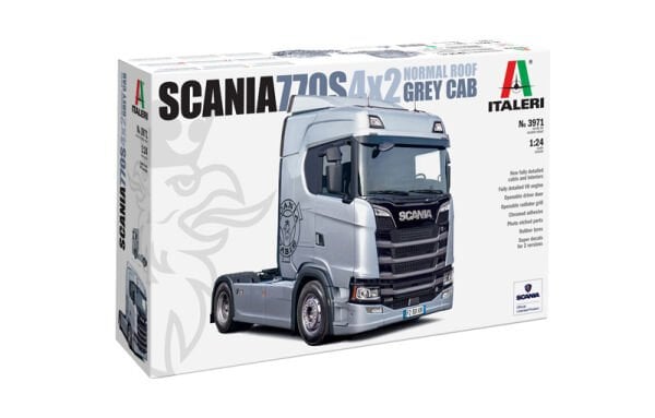 1/24 Scania S770 4x2 Normal Roof ''Grey Cab''