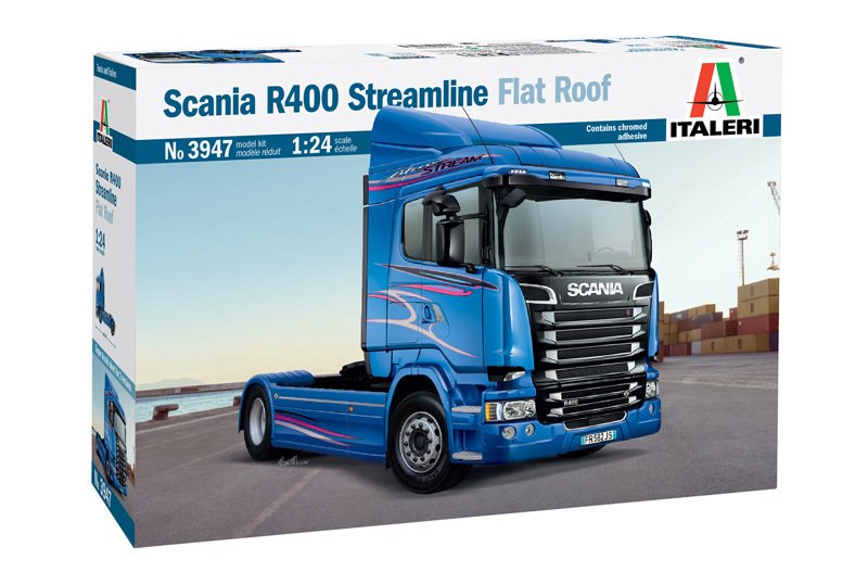 1/24  SCANIA R400 STREAMLINE Flat Roof
