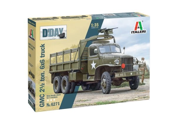1/35   GMC 2 1/2 Ton. 6x6 Truck ''D-Day 80° Anniversary''