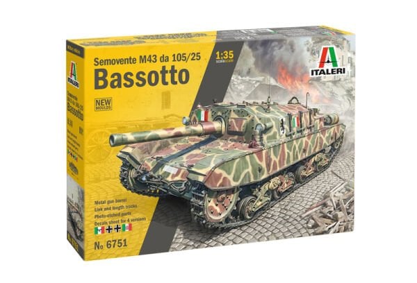 1/35 Semovente M43 da 105/25 Bassotto