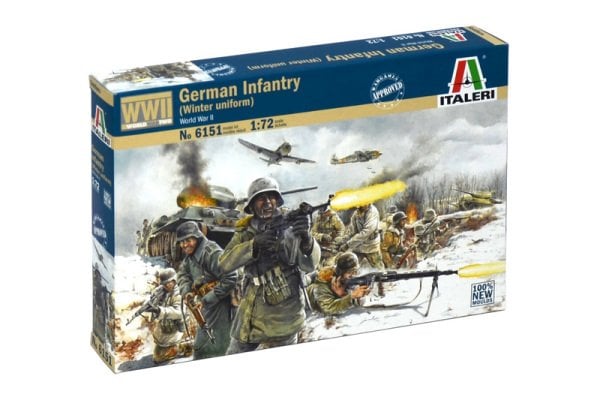 1/72   German Infantry (Winter uniform)
