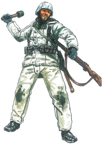 1/72   German Infantry (Winter uniform)