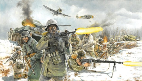 1/72   German Infantry (Winter uniform)