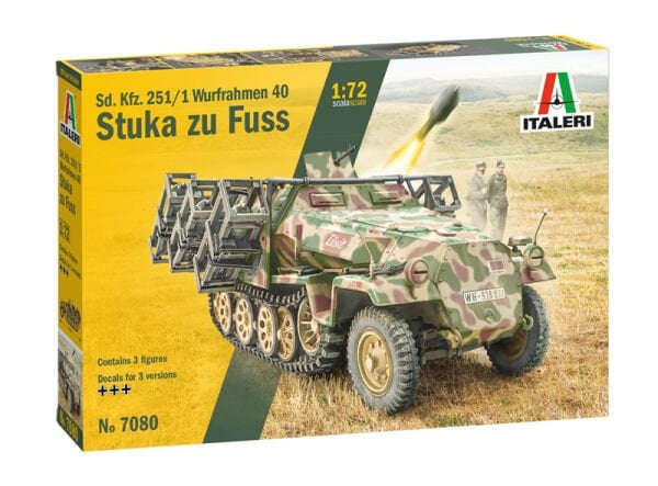 1/72 Sd. Kfz. 251/1 Wurfrahmen Stuka zu Fuss