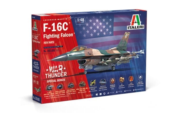 1/48 F-16C Fighting Falcon - WAR THUNDER